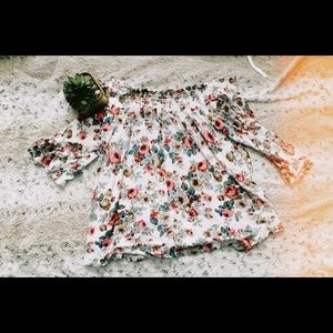 Floral Off-the-Shoulder Top